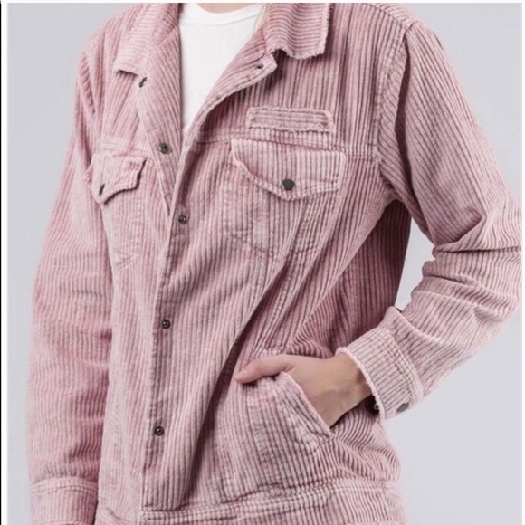 POL Jackets & Coats Pol Blush Corduroy Jacket In Size Large Poshmark